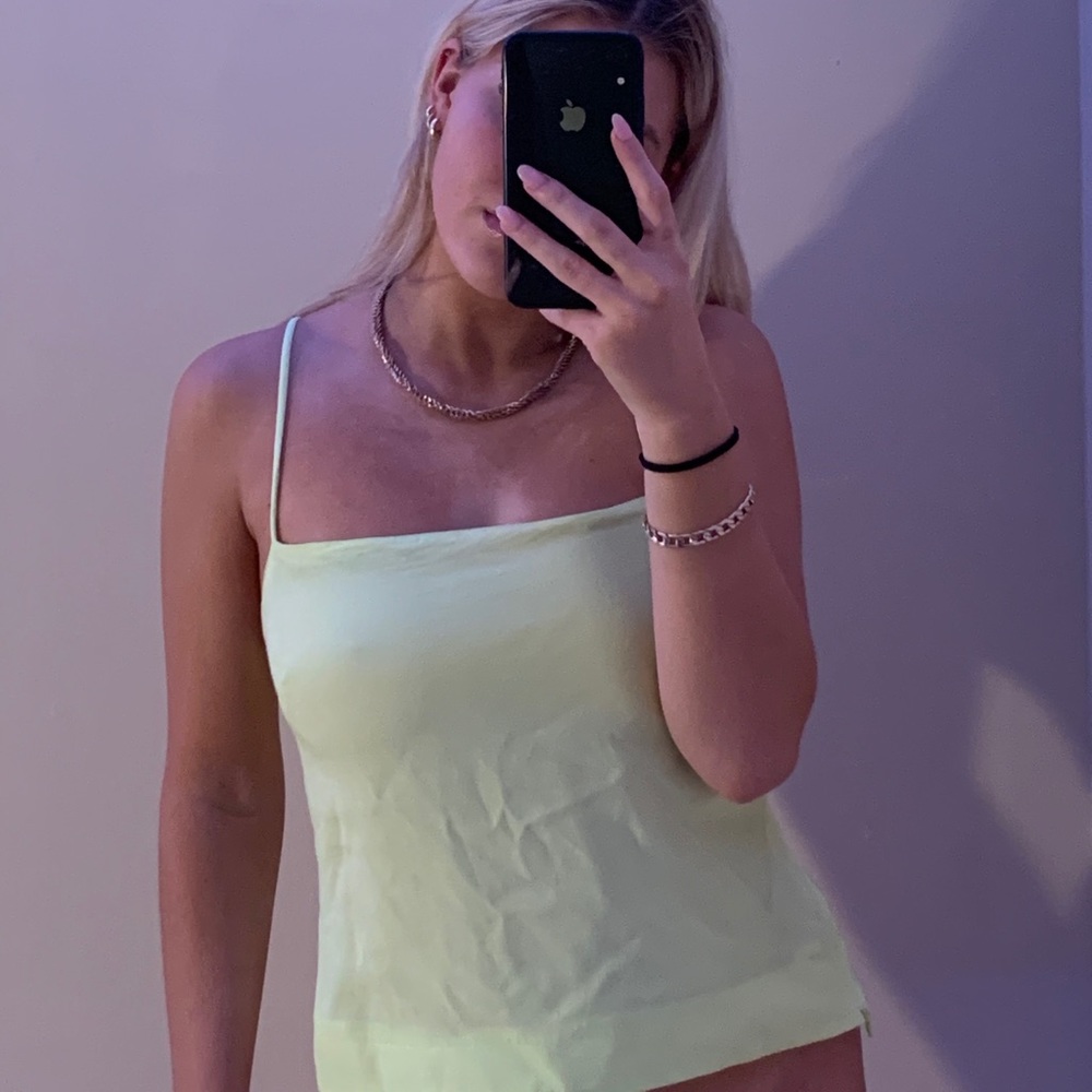 Yellow tank